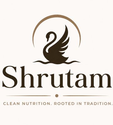 Shrutam Foods swan logo